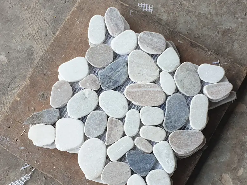 Example photograph of Pebble mosaic