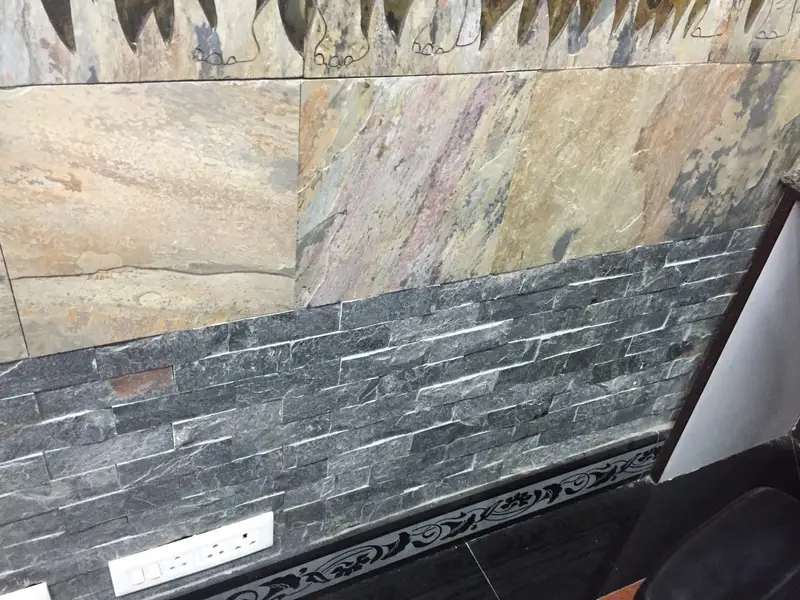 Example photograph of Mixed stone veneer