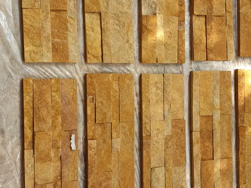 Example photograph of Sandstone veneer