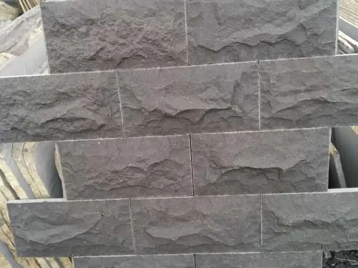 Example photograph of Split-face tiles