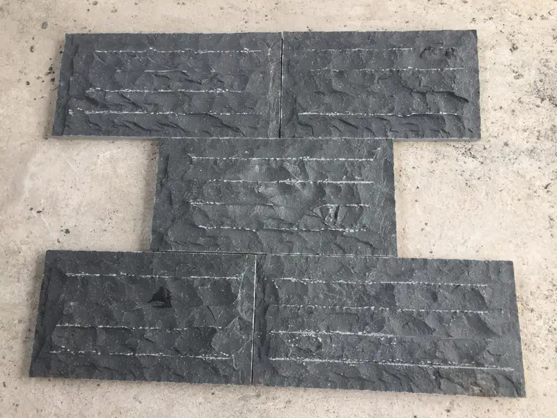 Example photograph of Stacked stone panels